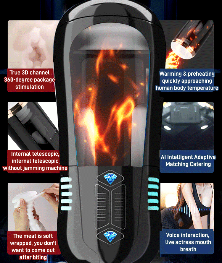 【Discreet Delivery】-Smart Suction & Stroke Device – Completely relaxed for Effortless Enjoyment