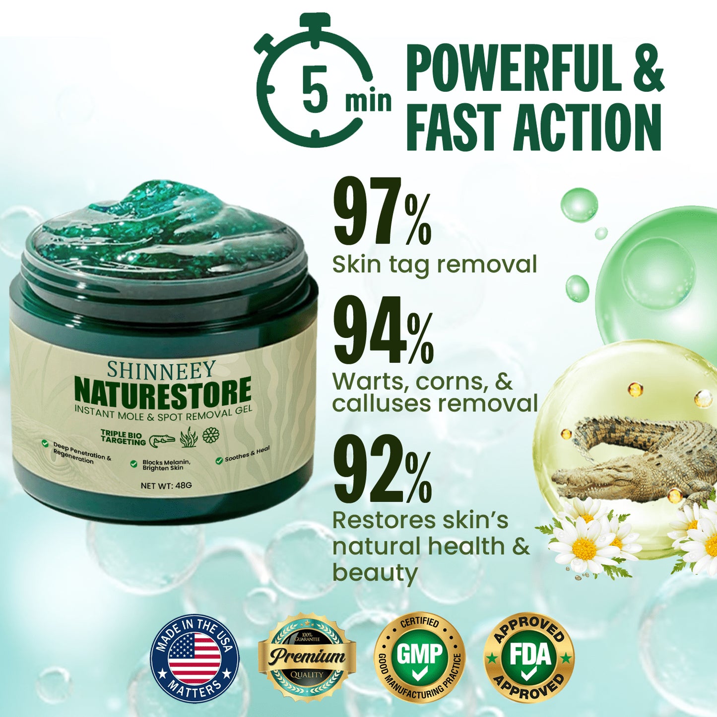 SHINNEEY® NATURESTORE Instant Mole & Spot Gel