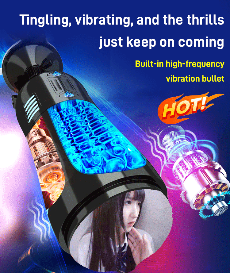 【Discreet Delivery】-Smart Suction & Stroke Device – Completely relaxed for Effortless Enjoyment