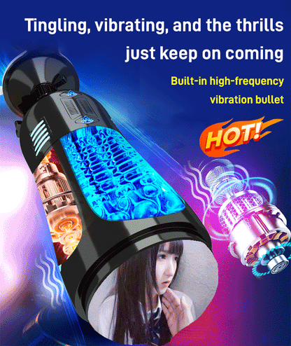 【Discreet Delivery】-Smart Suction & Stroke Device – Completely relaxed for Effortless Enjoyment