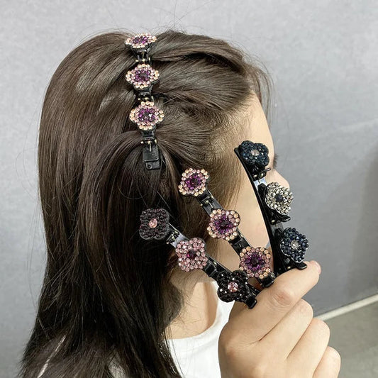 Handmade 4 Leaf Clover Hair Clip