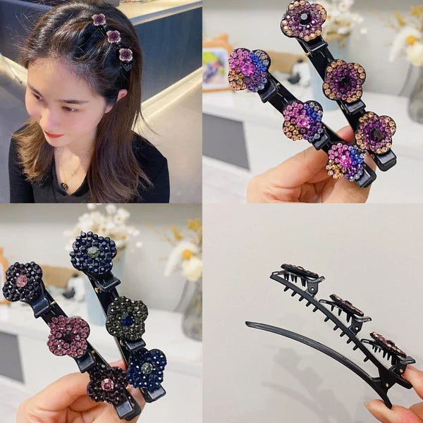 Handmade 4 Leaf Clover Hair Clip
