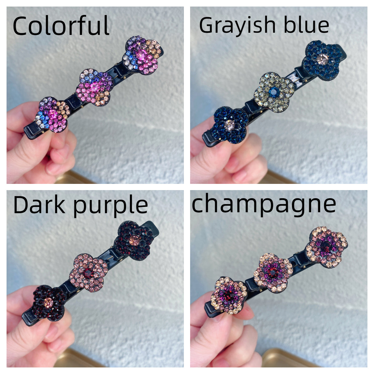 Handmade 4 Leaf Clover Hair Clip